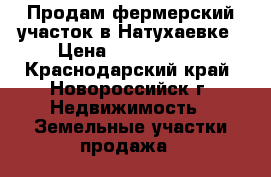Продам фермерский участок в Натухаевке › Цена ­ 3 500 000 - Краснодарский край, Новороссийск г. Недвижимость » Земельные участки продажа   